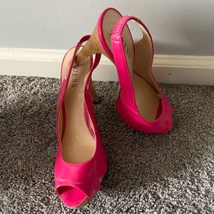 Hot Pink Pumps